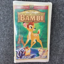 Bambi VHS movie (55th