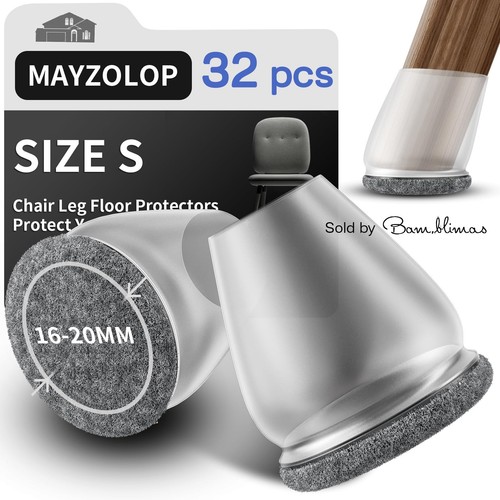 32pcs clear silicone chair - 24/,