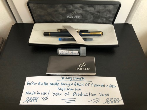 Parker rialto matte navy - parker, &