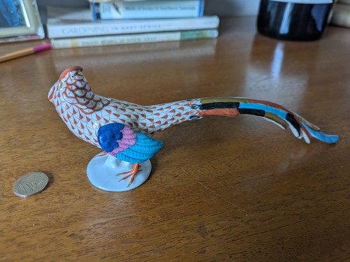 Herend pheasant hungarian hand - hungarian,