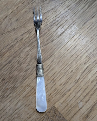Vintage pickle fork epns - vintage,