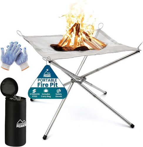 Portable fire pit - fire,
