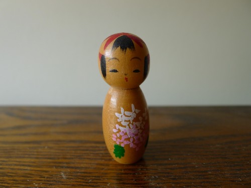 Japanese kokeshi magnet doll - kokeshi,