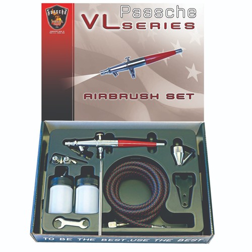 Paasche 3as airbrush - paasche, set