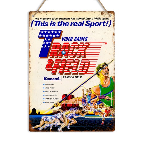 Track and field retro - field,