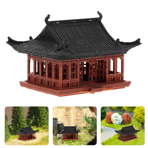 Miniature pavilion statue - miniature,