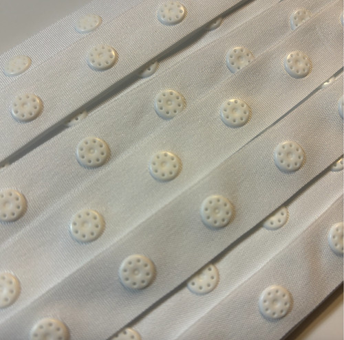 Popper tape white - popper, press