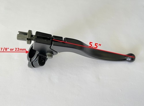 Right side brake lever - side, control