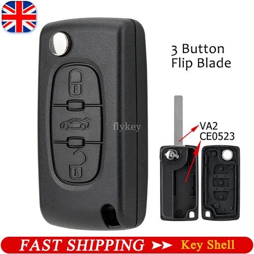 Button remote key - fob, case