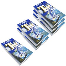 Blank VHS Cassette TDK TV120 Min 2 Hour Video Tape For Daily Use New Sealed