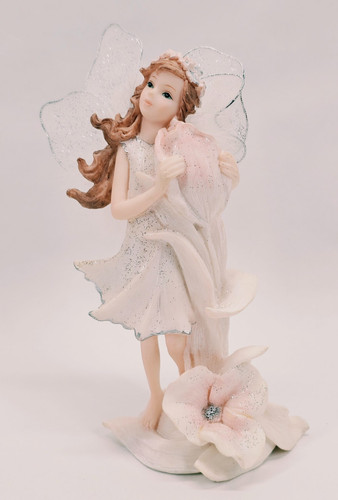 Fairy girl flower figurine - girl,