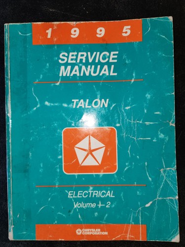 1995 eagle talon - eagle, service