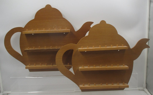 Teapot wooden thimble - teapot,