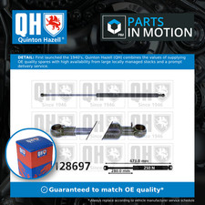 Bonnet Gas Strut QTS128697 Quinton Hazell Spring Lift Front 46304290 Quality New
