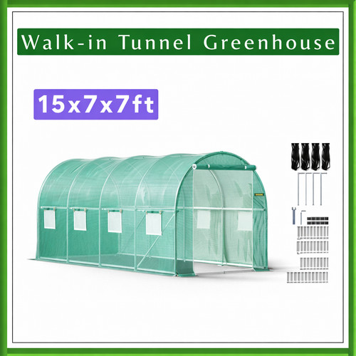 Walk tunnel greenhouse - tunnel,