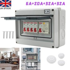 4 Way Consumer Unit fuse box 4