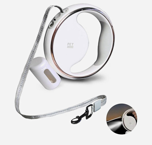 Retractable dog lead lock - retractable,