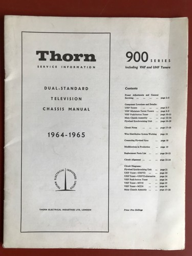 Thorn ferguson hmv 900 - thorn,, ferguson,