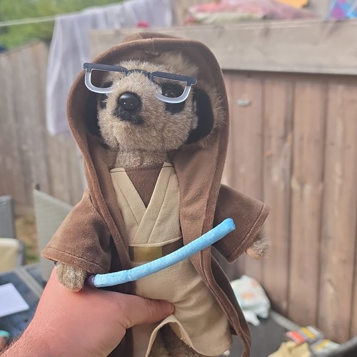 Meerkat plush soft toy - meerkat, small