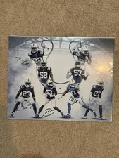 INDIANAPOLIS COLTS Defense Multi Players Signatures 16 X 20 Authentic Hologram