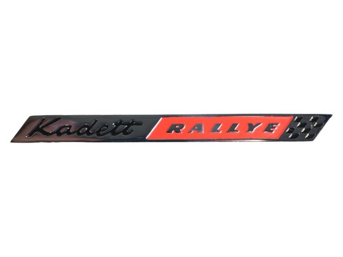 Opel kadett rallye emblem - kadett,