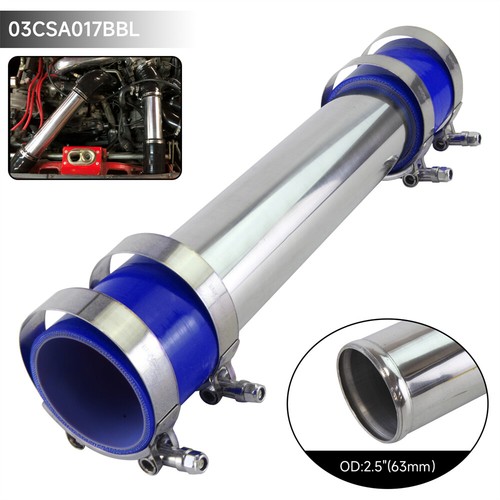 63mm aluminum intercooler - aluminum,