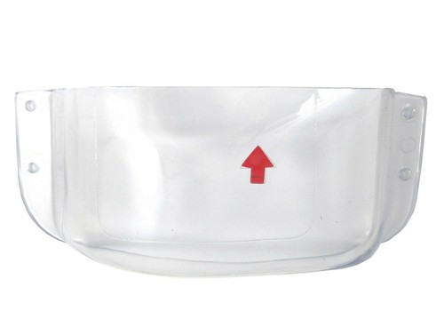Clear door handle guard right - handle,