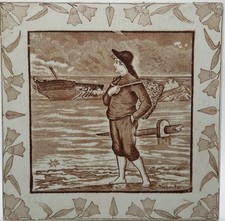 Victorian 8" Tile Josiah