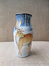 Moorcroft Enamels Vase - Stag