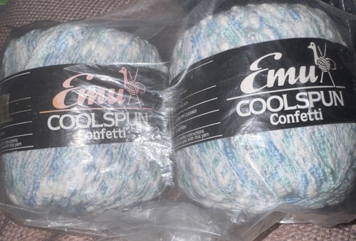 Wool emu coolspun - wool, confetti