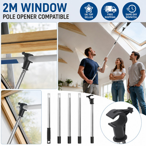 Window pole opener - 2m,