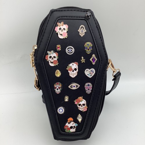 Coffin shape crossbody bag - crossbody,