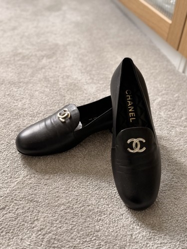 Chanel leather shoes - leather, 39