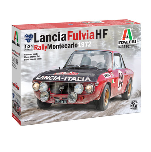 Italeri lancia fulvia rally - italeri,