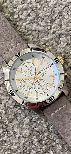 Seiko 4t57 quartz pilot - seiko,