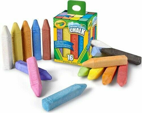 Crayola pavement chalk bucket - crayola, chalk,