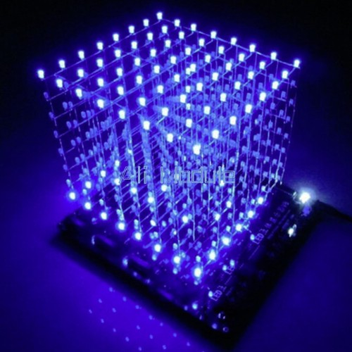 Light squared diy kit 8x8x8 - 3d,