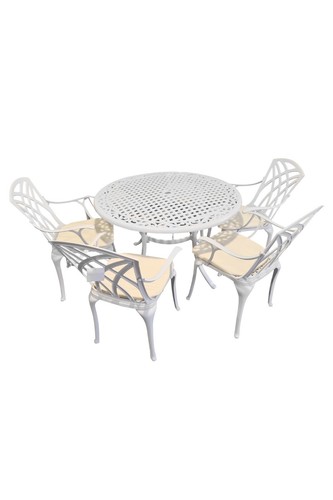 Chirk seat dining table - 4,