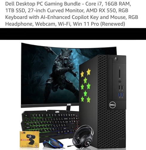 Dell core gaming - dell, i7