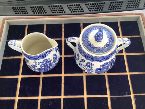 Antique ridgway co blue - &,