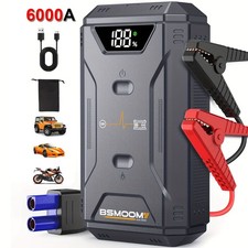 6000A Car Jump Starter Battery