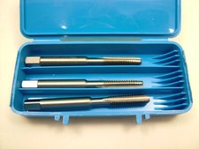 3-piece tap set M6 x 1.0mm metric coarse,genuine Presto brand HSS taper/2nd/plug