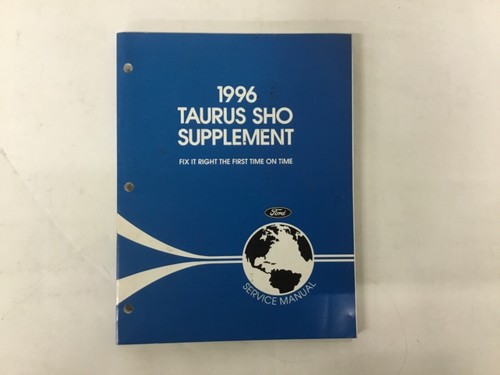 1996 taurus sho supplement - 1996,