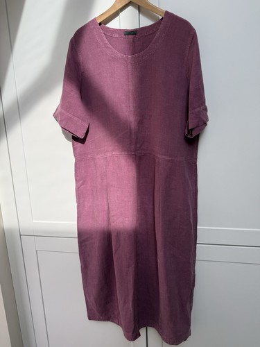 Oska 100 linen oversized - 100%, midi