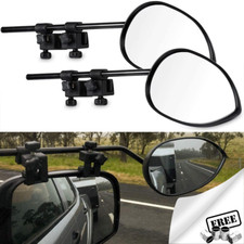Milenco Towing Mirrors For Car 4X4 Van Caravan Aero Standard Glass With Bag+CP