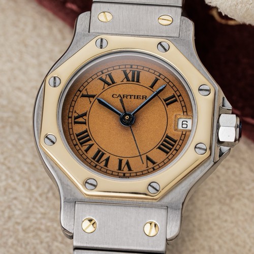 Cartier santos octagon 25mm - cartier,