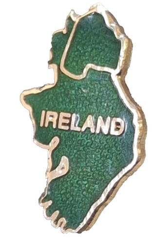 Ireland irish map pin badge - ireland,