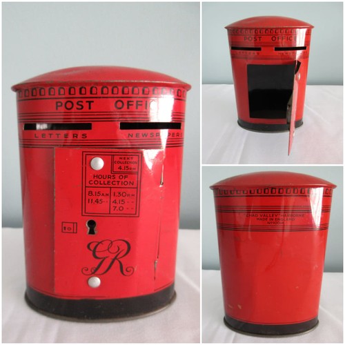 Vintage money box 1950s chad - money,