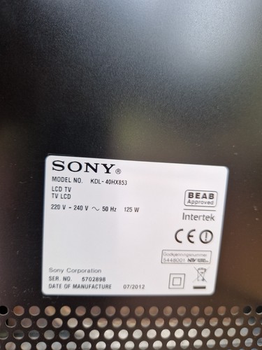 Sony bravia lcd tv with - 3d,