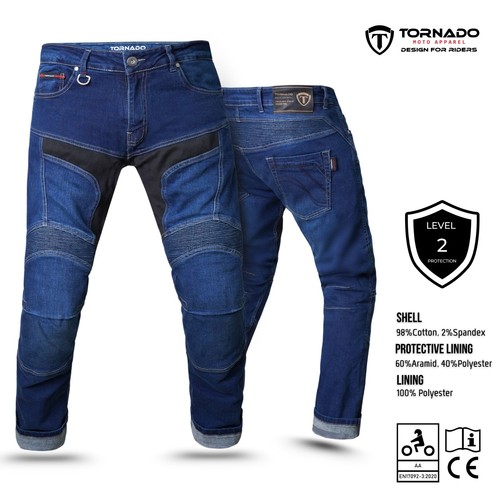 Mens motorcycle jeans - jeans, ce